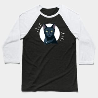 Russian Blue cat Baseball T-Shirt